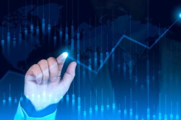 stock-market-growth-graph-forex-manipulation-hand-man-businessman-points-neon-point-growth-profit-double-exposure-high-quality-photo_297535-3243
